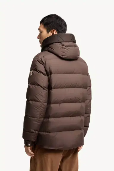 Moncler Orvelle Hooded Mid-length Down Jacket | Thumbnail 6