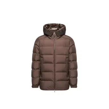 Moncler Orvelle Hooded Mid-length Down Jacket | Thumbnail 1