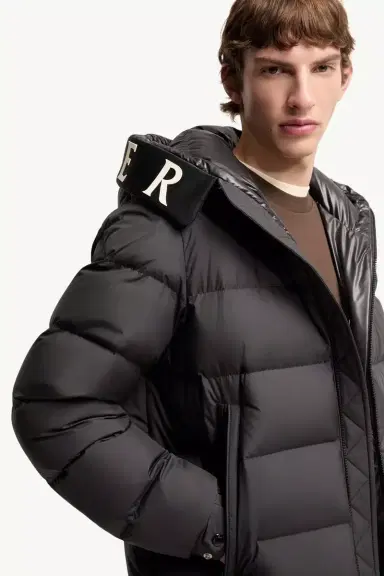 Moncler Orvelle Hooded Mid-length Down Jacket | Thumbnail 7 Moncler Orvelle Hooded Mid-length Down Jacket | Thumbnail 7