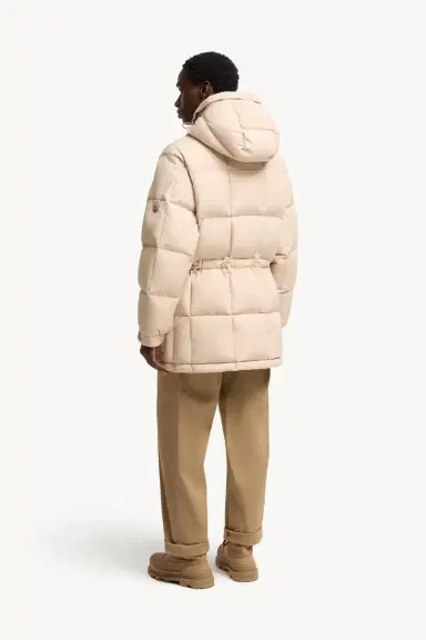Moncler Sylmara Hooded Long Down Jacket | Thumbnail 6