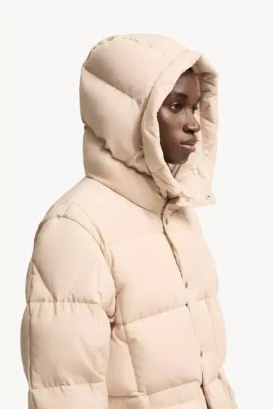 Moncler Sylmara Hooded Long Down Jacket | Thumbnail 7