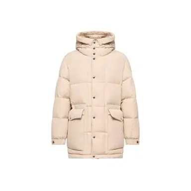 Moncler Sylmara Hooded Long Down Jacket | Thumbnail 1
