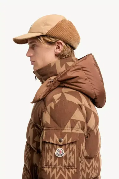 Moncler Boislune Hooded Corduroy Short Down Jacket | Thumbnail 4 Moncler Boislune Hooded Corduroy Short Down Jacket | Thumbnail 4