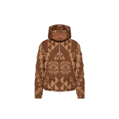 Moncler Boislune Hooded Corduroy Short Down Jacket | Thumbnail 1 Moncler Boislune Hooded Corduroy Short Down Jacket | Thumbnail 1