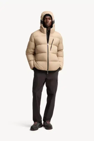 Moncler Poitevin Hooded Short Down Jacket | Thumbnail 3