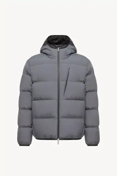 Moncler Poitevin Hooded Short Down Jacket | Thumbnail 2 Moncler Poitevin Hooded Short Down Jacket | Thumbnail 2