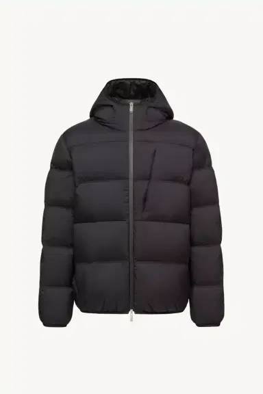 Moncler Poitevin Hooded Short Down Jacket | Thumbnail 2