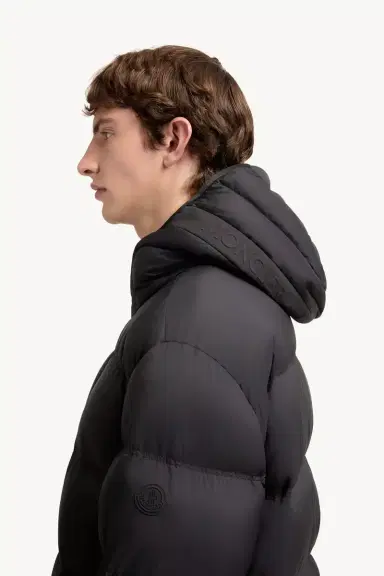 Moncler Poitevin Hooded Short Down Jacket | Thumbnail 4