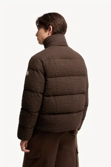 Moncler Oronte Cotton Flannel Short Down Jacket | Thumbnail 6 Moncler Oronte Cotton Flannel Short Down Jacket | Thumbnail 6