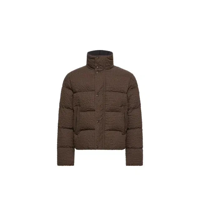 Moncler Oronte Cotton Flannel Short Down Jacket