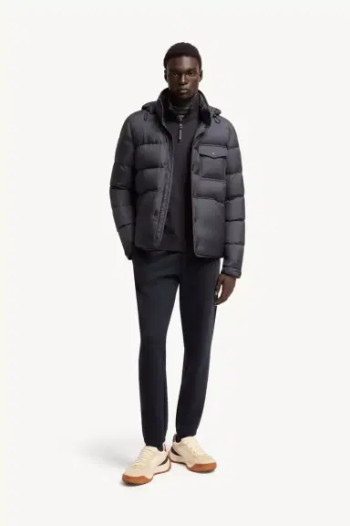 Moncler Tygid Hooded Short Down Jacket | Thumbnail 3