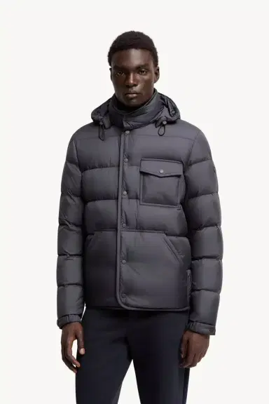 Moncler Tygid Hooded Short Down Jacket | Thumbnail 5
