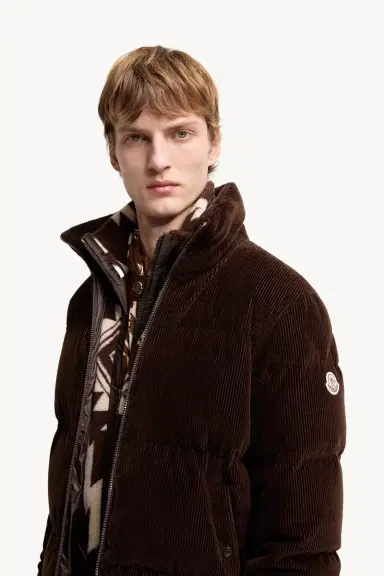 Moncler Esparron Corduroy Short Down Jacket | Thumbnail 4 Moncler Esparron Corduroy Short Down Jacket | Thumbnail 4