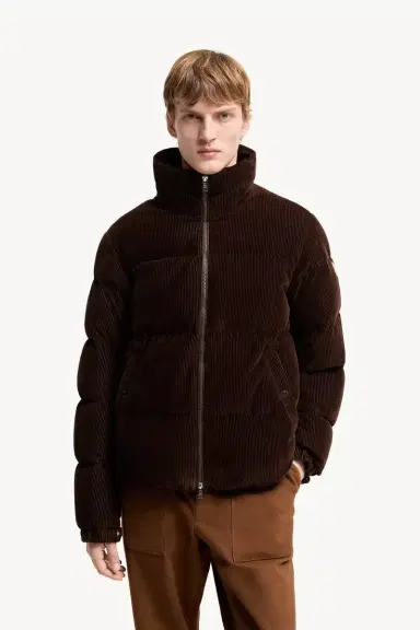 Moncler Esparron Corduroy Short Down Jacket | Thumbnail 5 Moncler Esparron Corduroy Short Down Jacket | Thumbnail 5