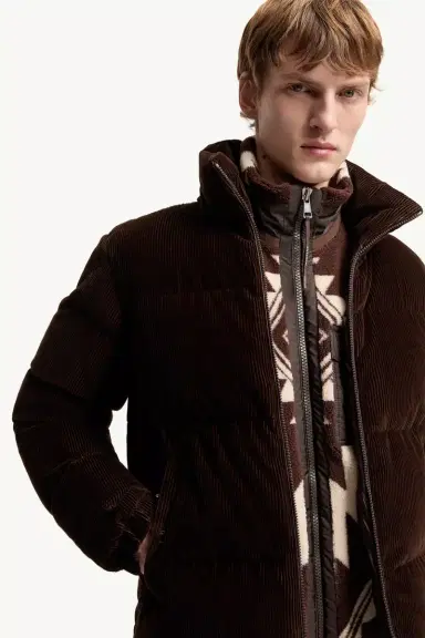 Moncler Esparron Corduroy Short Down Jacket | Thumbnail 7 Moncler Esparron Corduroy Short Down Jacket | Thumbnail 7