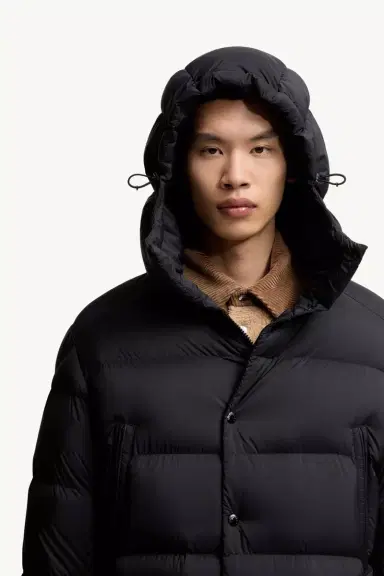 Moncler Bretagne Hooded Mid-length Down Jacket | Thumbnail 8 Moncler Bretagne Hooded Mid-length Down Jacket | Thumbnail 8