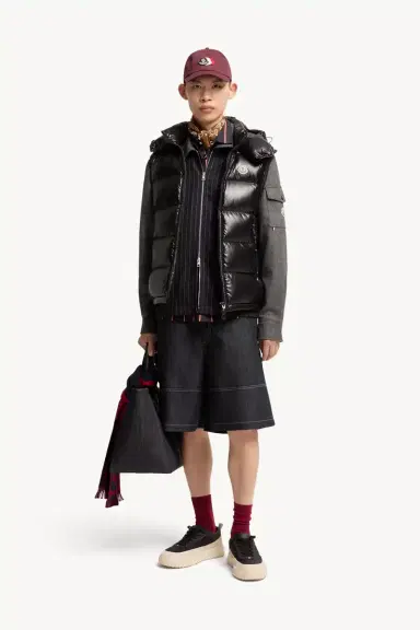 Moncler Bormes Hooded Down Vest | Thumbnail 3 Moncler Bormes Hooded Down Vest | Thumbnail 3