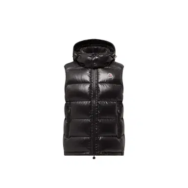Moncler Bormes Hooded Down Vest | Thumbnail 1 Moncler Bormes Hooded Down Vest | Thumbnail 1