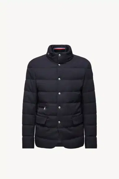 Moncler Bess Hooded Wool Short Down Jacket | Thumbnail 2 Moncler Bess Hooded Wool Short Down Jacket | Thumbnail 2