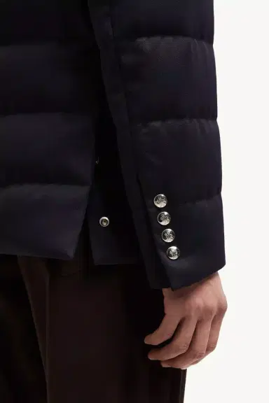 Moncler Bess Hooded Wool Short Down Jacket | Thumbnail 10 Moncler Bess Hooded Wool Short Down Jacket | Thumbnail 10
