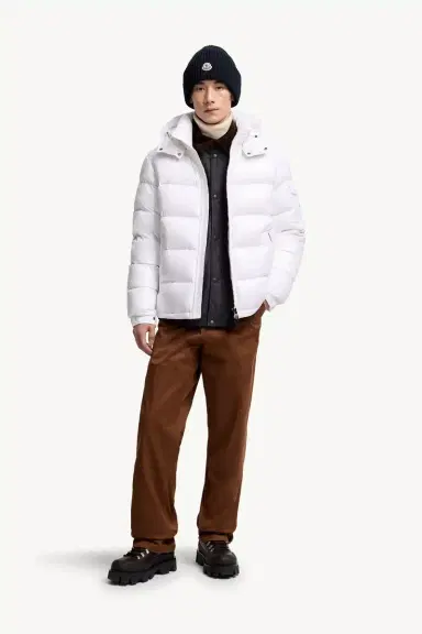 Moncler Maya Hooded Short Down Jacket | Thumbnail 3 Moncler Maya Hooded Short Down Jacket | Thumbnail 3