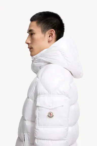 Moncler Maya Hooded Short Down Jacket | Thumbnail 4 Moncler Maya Hooded Short Down Jacket | Thumbnail 4