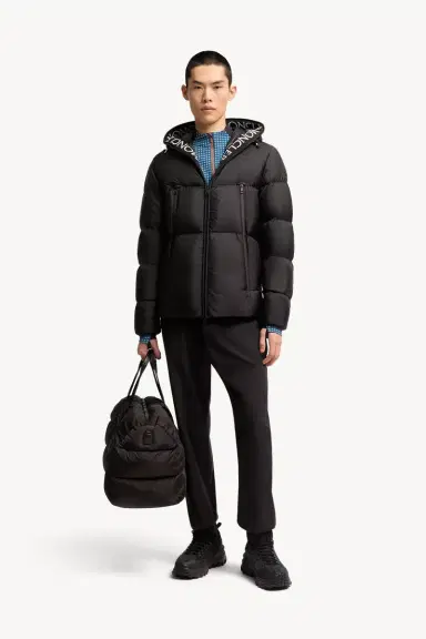 Moncler Montcla Hooded Short Down Jacket | Thumbnail 3 Moncler Montcla Hooded Short Down Jacket | Thumbnail 3