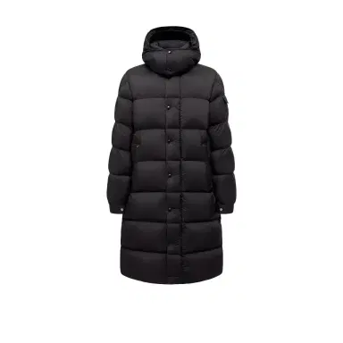 Moncler Hanoverian Hooded Long Down Jacket | Thumbnail 1 Moncler Hanoverian Hooded Long Down Jacket | Thumbnail 1