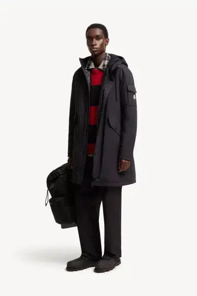 Moncler Nahan Hooded Long Down Parka | Thumbnail 3 Moncler Nahan Hooded Long Down Parka | Thumbnail 3