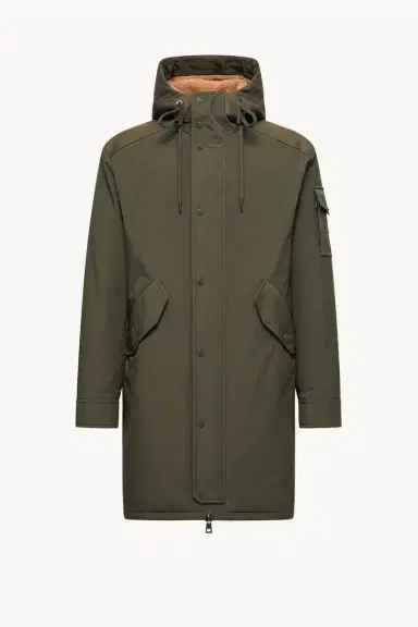Moncler Nahan Hooded Long Down Parka | Thumbnail 2 Moncler Nahan Hooded Long Down Parka | Thumbnail 2