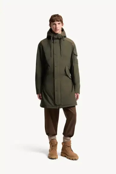 Moncler Nahan Hooded Long Down Parka | Thumbnail 5 Moncler Nahan Hooded Long Down Parka | Thumbnail 5