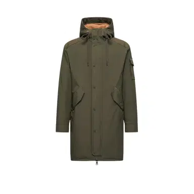 Moncler Nahan Hooded Long Down Parka | Thumbnail 1 Moncler Nahan Hooded Long Down Parka | Thumbnail 1
