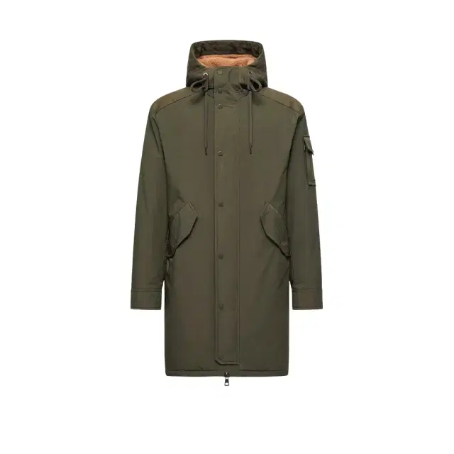 Moncler Nahan Hooded Long Down Parka