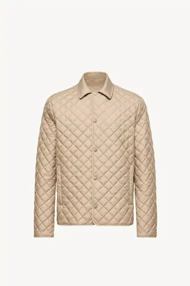 Moncler Avrelie Diamond Quilted Padded Shirt Jacket | Thumbnail 2