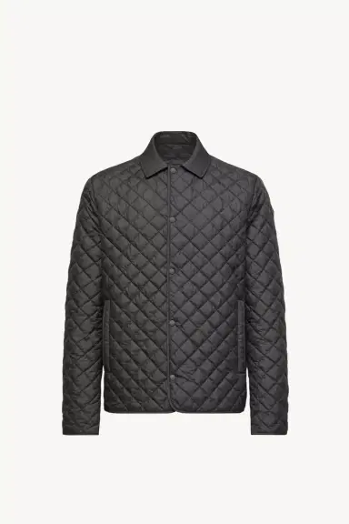 Moncler Avrelie Diamond Quilted Padded Shirt Jacket | Thumbnail 2