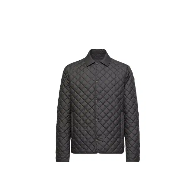 Moncler Avrelie Diamond Quilted Padded Shirt Jacket
