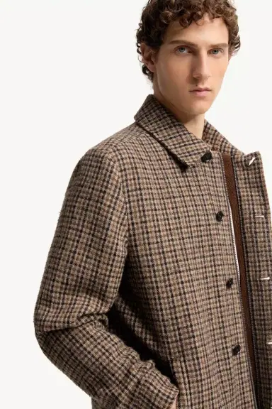 Moncler Norfol Wool Blend Down Shirt Jacket | Thumbnail 7