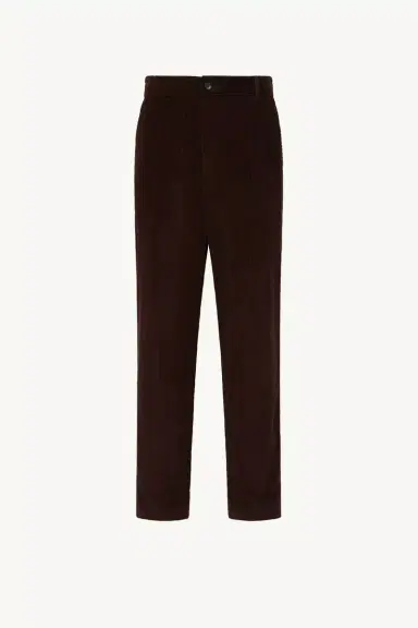 Moncler Leather Logo Corduroy Pants | Thumbnail 2