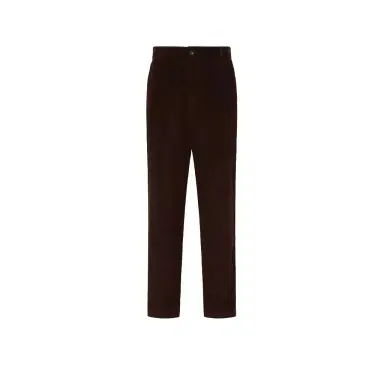 Moncler Leather Logo Corduroy Pants | Thumbnail 1