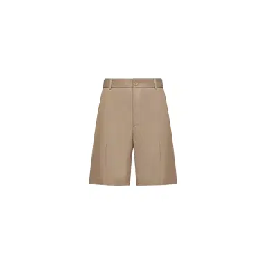 Moncler Wool Blend Gabardine Bermuda Shorts | Thumbnail 1