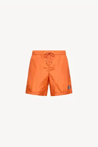 Moncler Logo Swim Shorts | Thumbnail 2 Moncler Logo Swim Shorts | Thumbnail 2