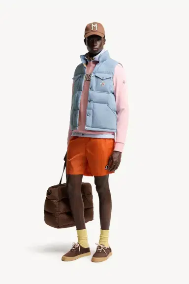 Moncler Logo Swim Shorts | Thumbnail 3 Moncler Logo Swim Shorts | Thumbnail 3
