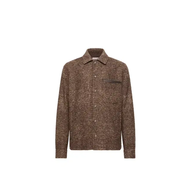 Check Jersey Shirt Jacket Check Jersey Shirt Jacket