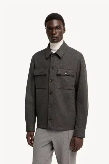 Moncler Flannel Shirt Jacket | Thumbnail 5