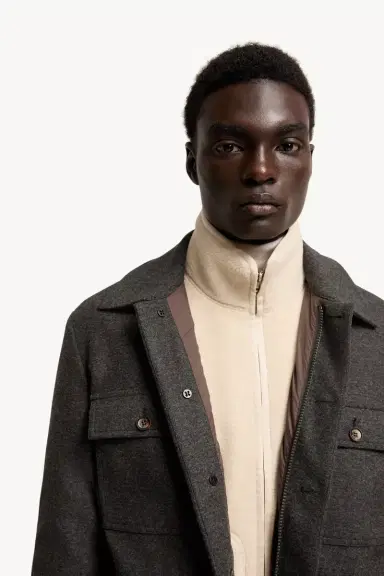 Moncler Flannel Shirt Jacket | Thumbnail 7
