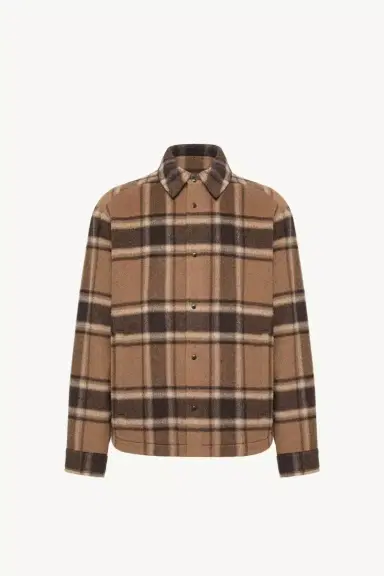 Moncler Check Wool Shirt Jacket | Thumbnail 2 Moncler Check Wool Shirt Jacket | Thumbnail 2