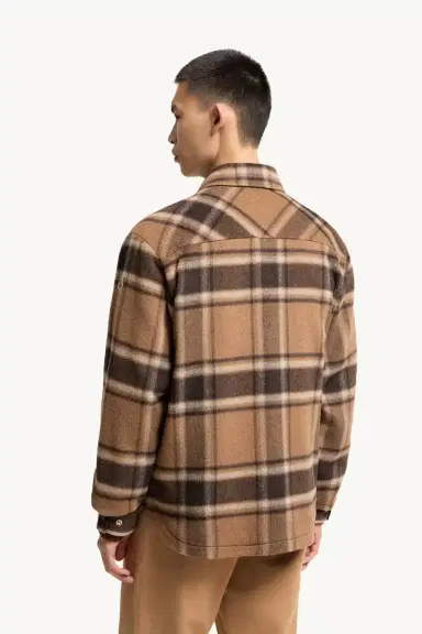 Moncler Check Wool Shirt Jacket | Thumbnail 6 Moncler Check Wool Shirt Jacket | Thumbnail 6