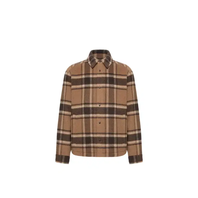 Check Wool Shirt Jacket Check Wool Shirt Jacket