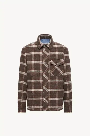 Moncler Check Wool Shirt Jacket | Thumbnail 2