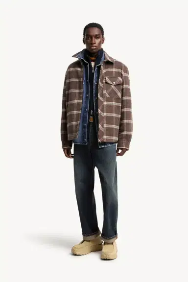 Moncler Check Wool Shirt Jacket | Thumbnail 3
